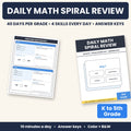 Math spiral review