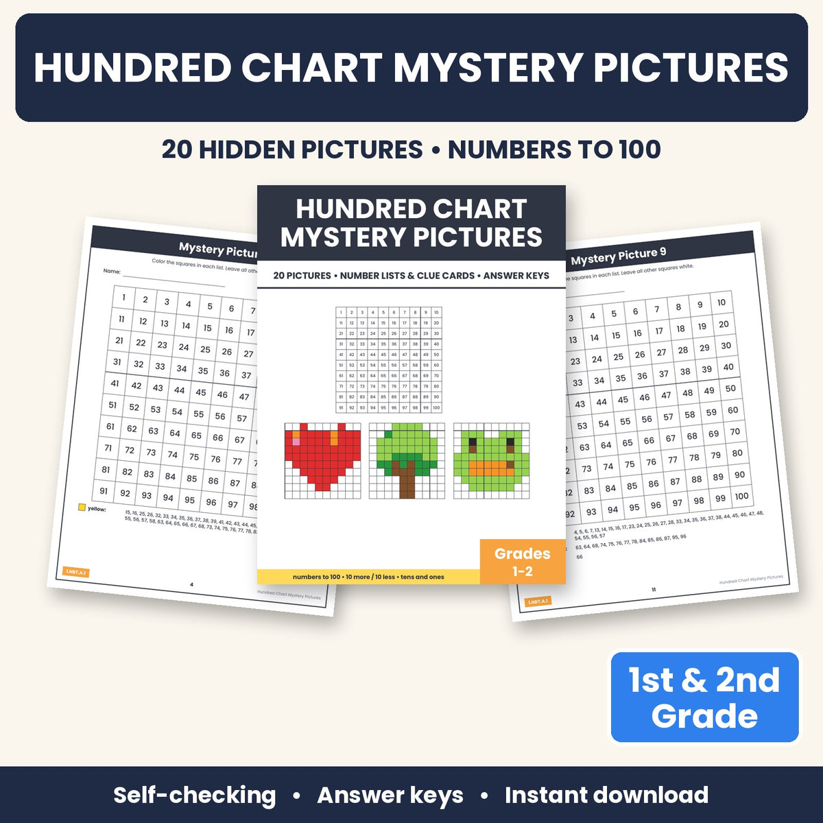Hundred chart activities