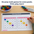 Math Card Games MEGA BUNDLE - 36 No-Prep Games - Kindergarten to 5th Grade